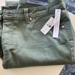 Talbots straight leg jeans NEW size 10
